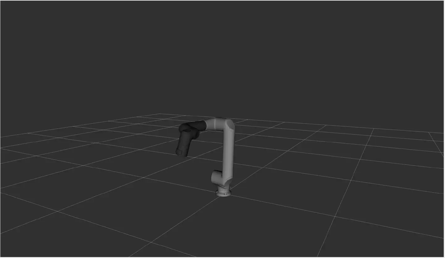 Default RViz config with Link6