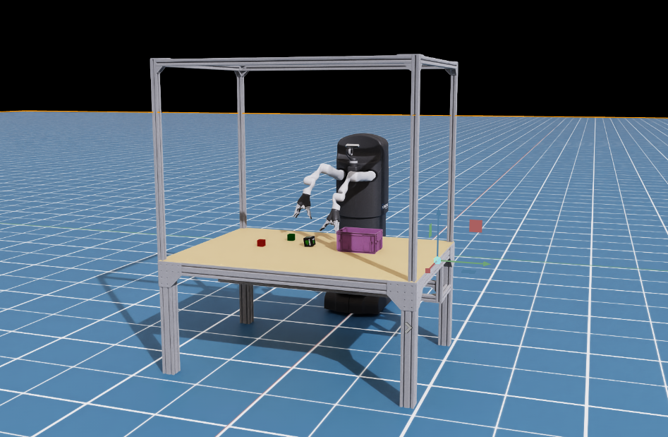 MOVO and Jaco arms in Isaac Sim