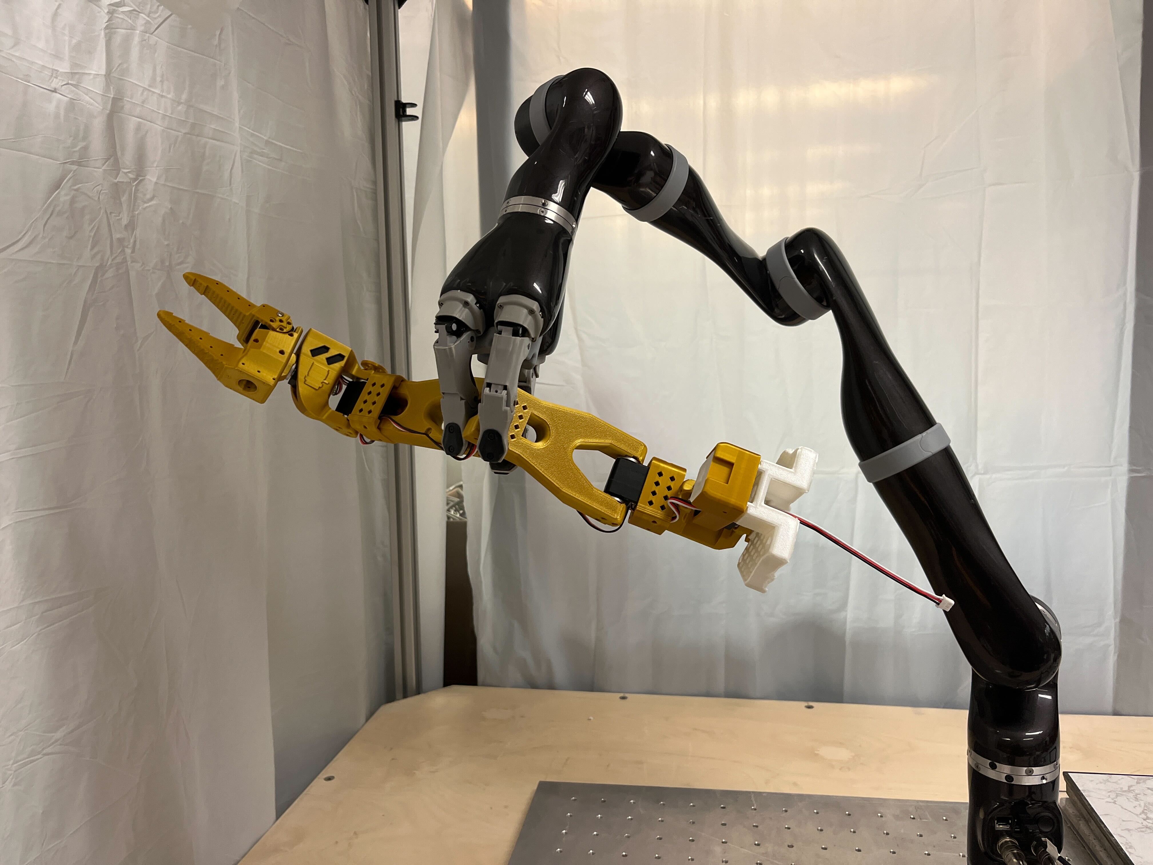 Final cleaned-up robot environment