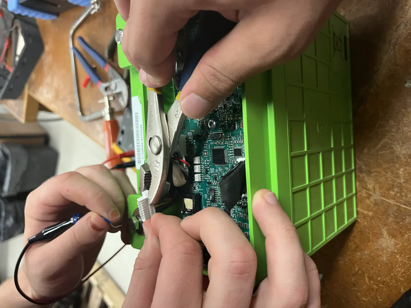 Inside the pack